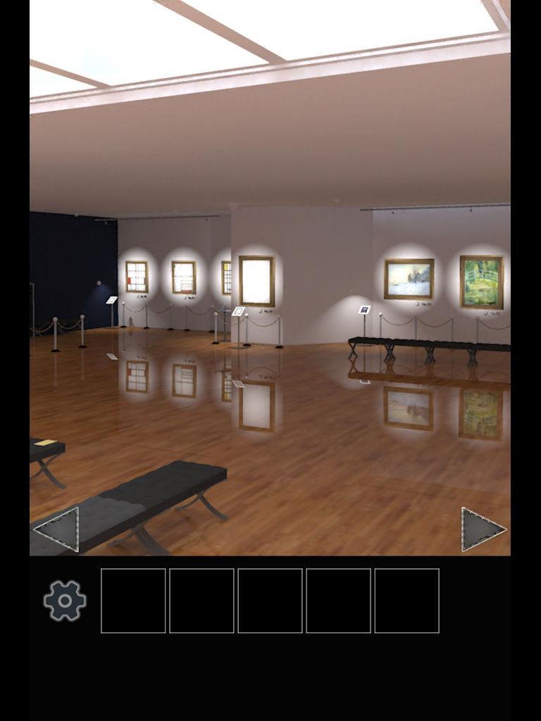 Escape from the Art Gallery. ภาพหน้าจอเกม