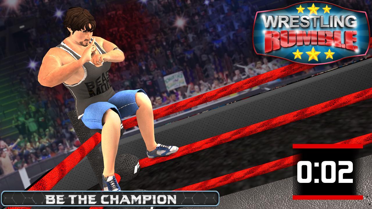 Screenshot of WRESTLING RUMBLE : ROYAL REVOLUTION FIGHTING