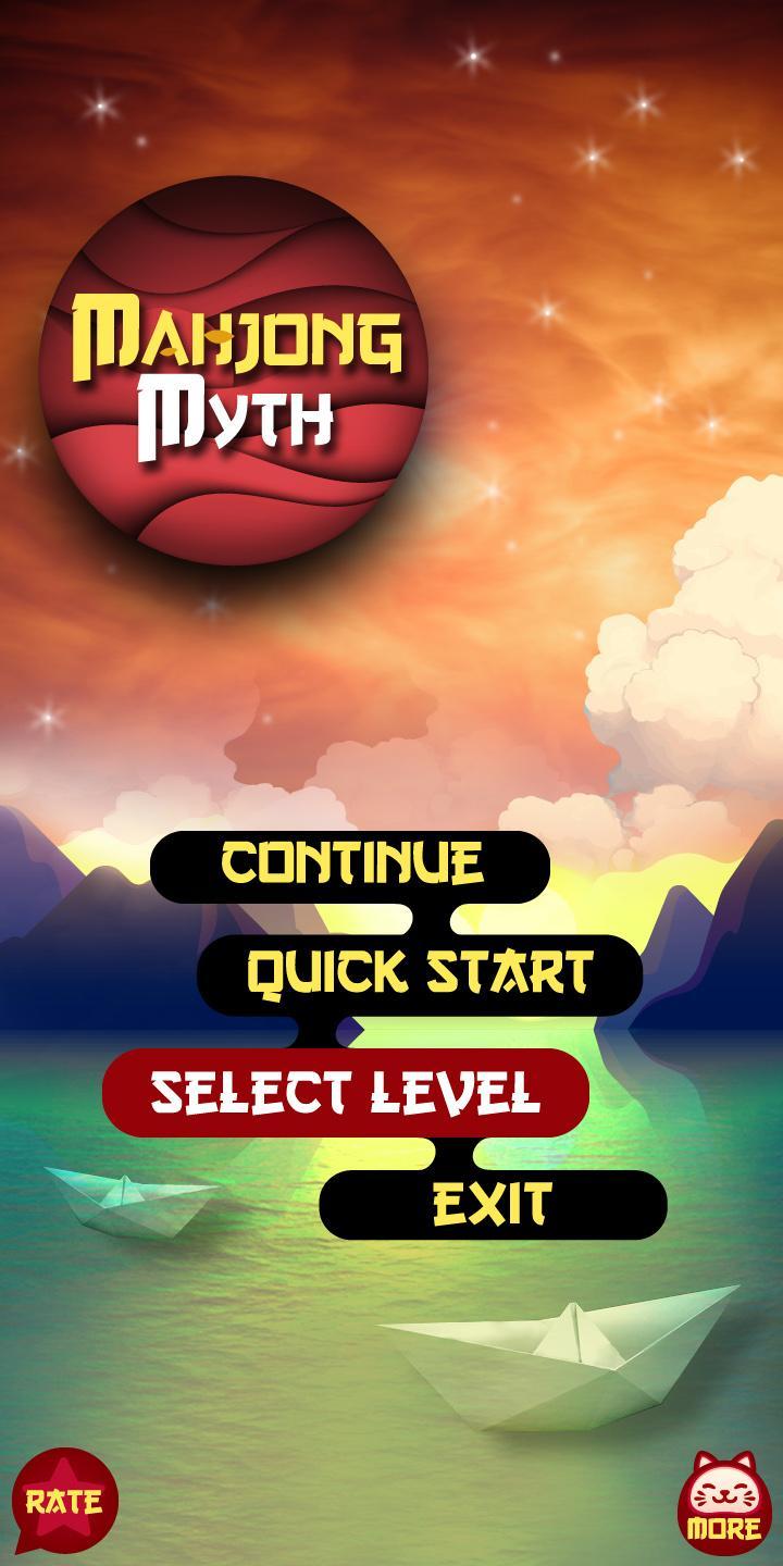 Cuplikan Layar Game Mahjong Myth