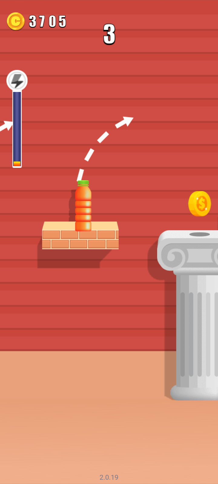 Bottle Bounce Game Screenshot