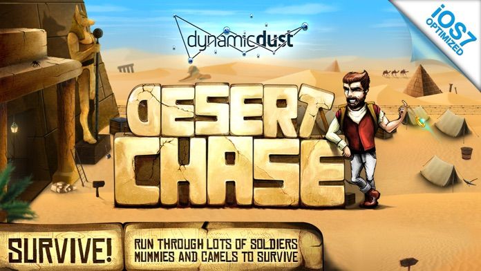 Desert Chase ゲームのスクリーンショット