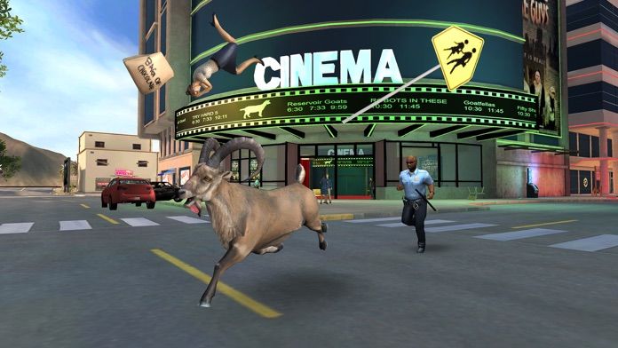 Screenshot of Goat Simulator PAYDAY