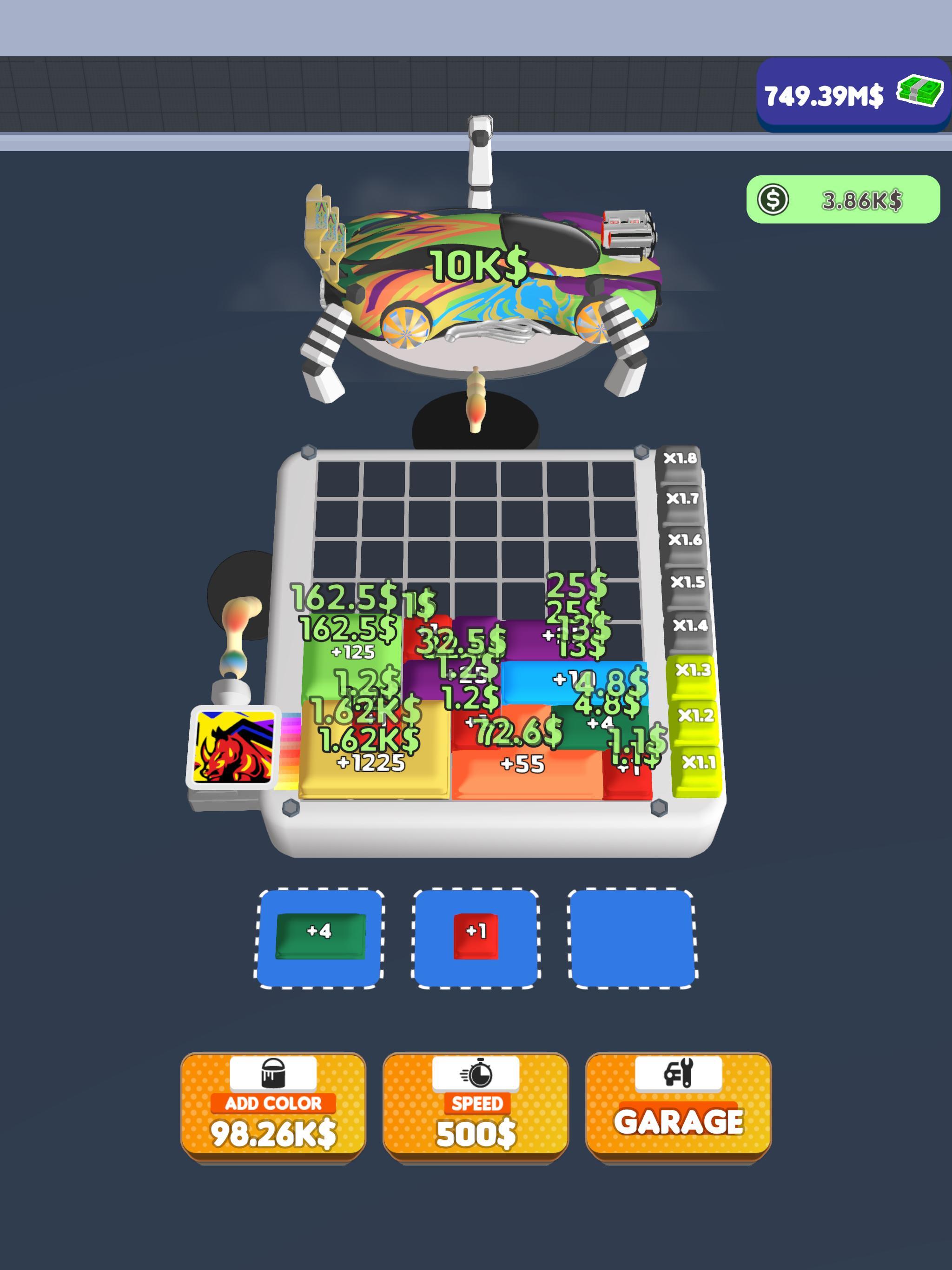 Car Paint Fever 遊戲截圖