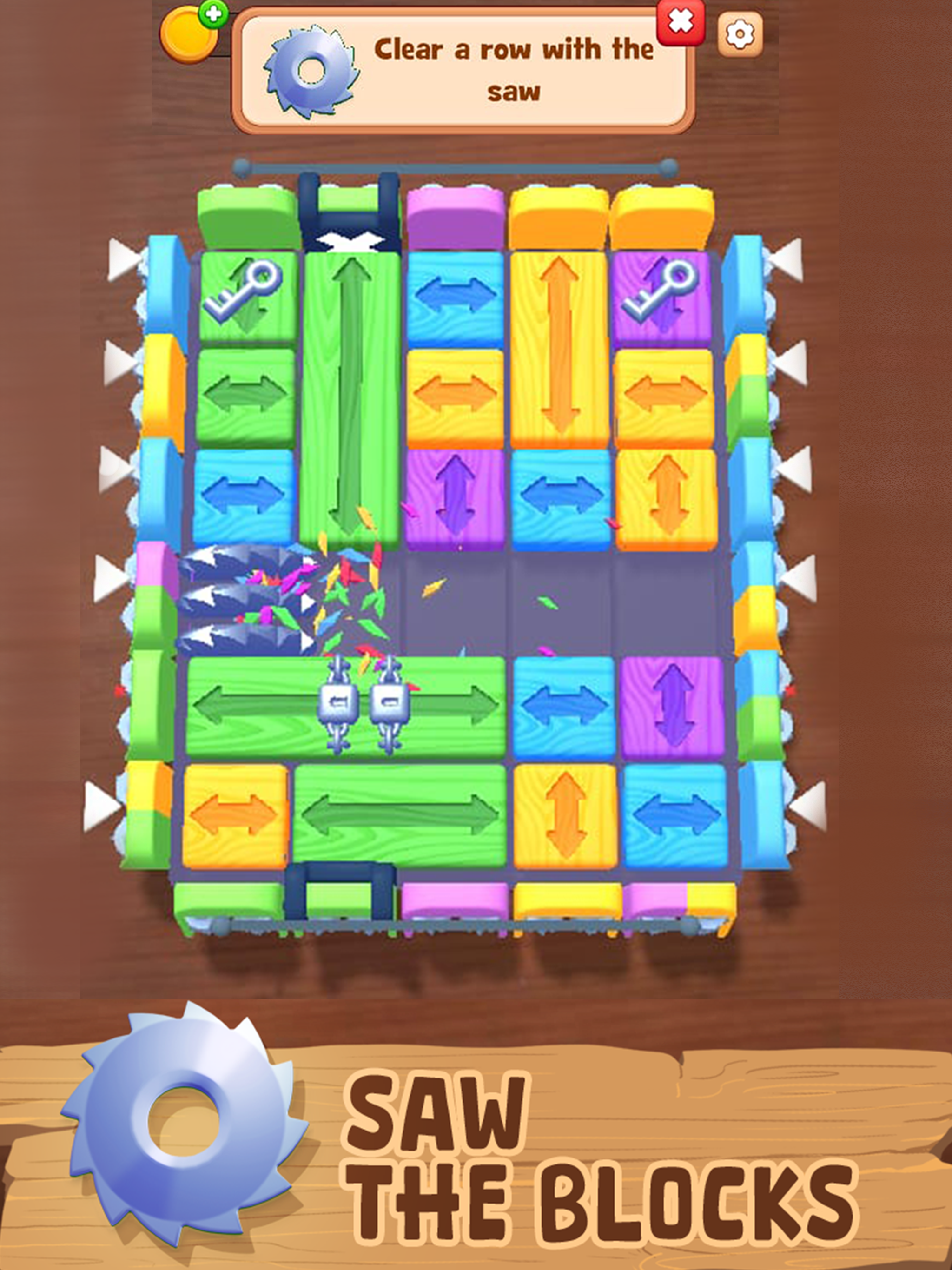 Lumber Jam Game Screenshot