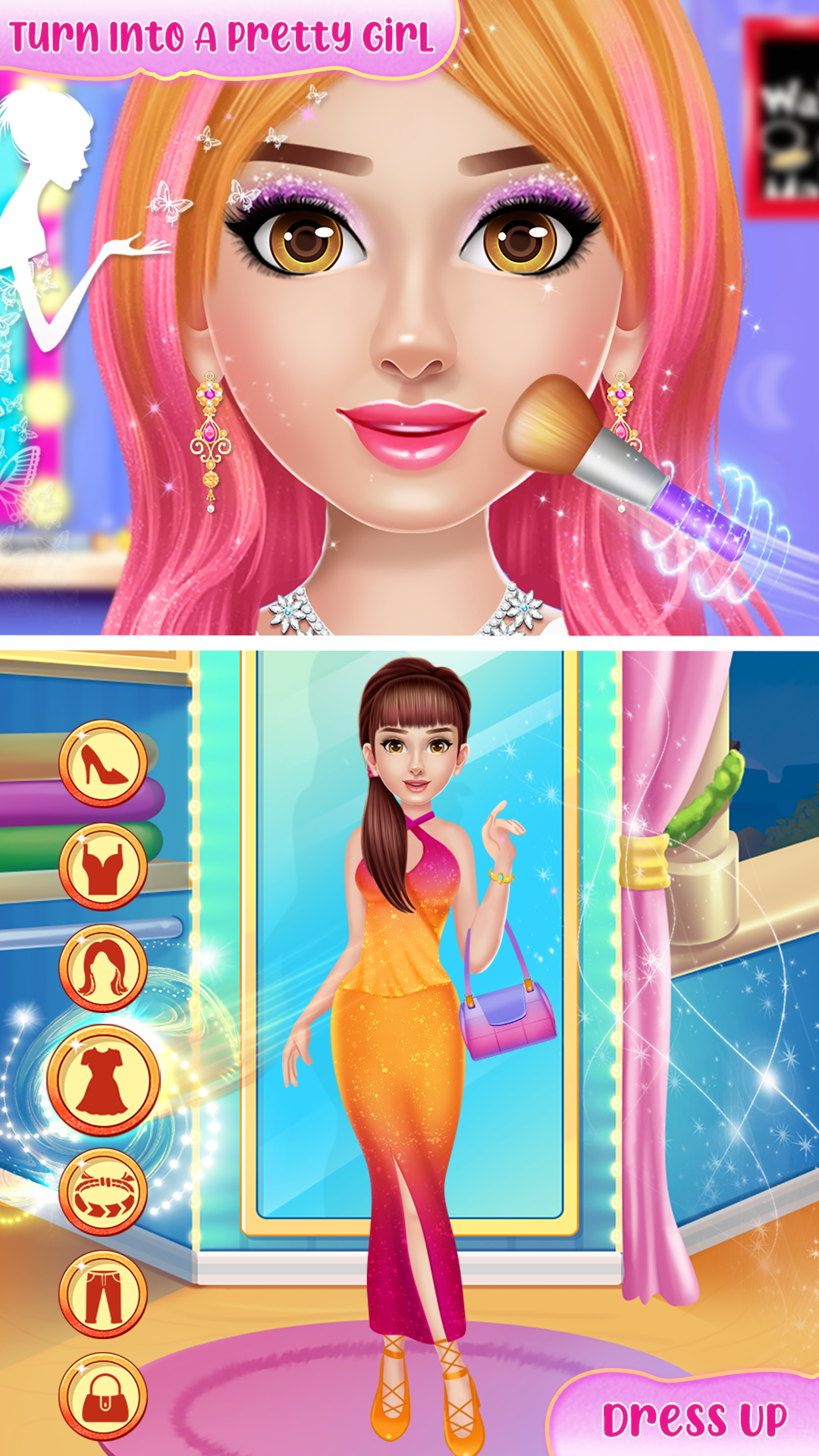 Doll doll makeup game sales