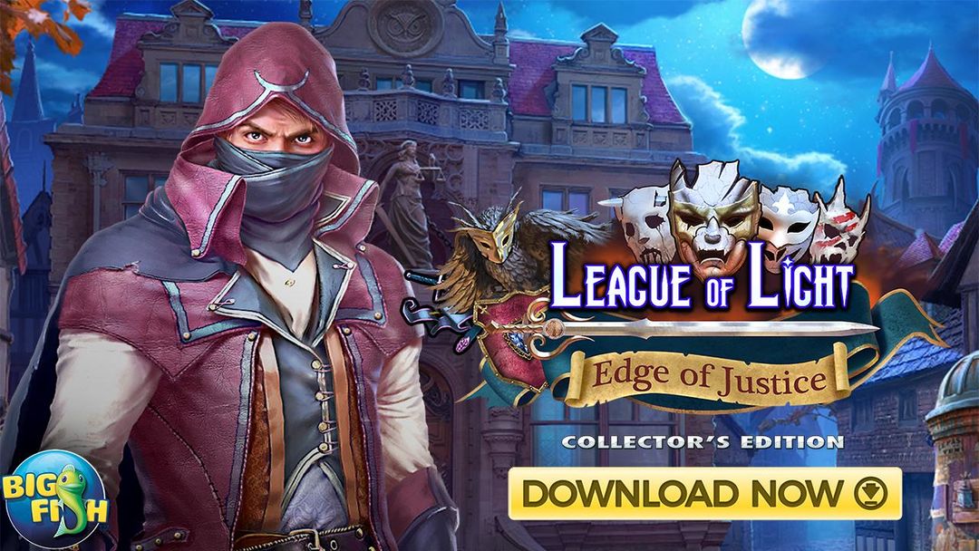 Hidden Objects - League of Light: Edge of Justice 게임 스크린 샷