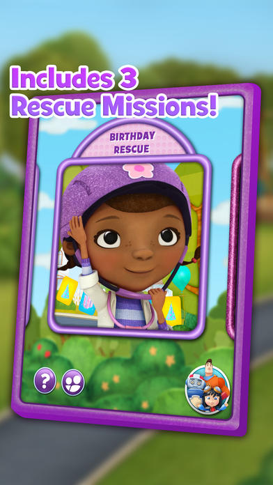 Doc McStuffins: Mobile Clinic Rescue Game Screenshot