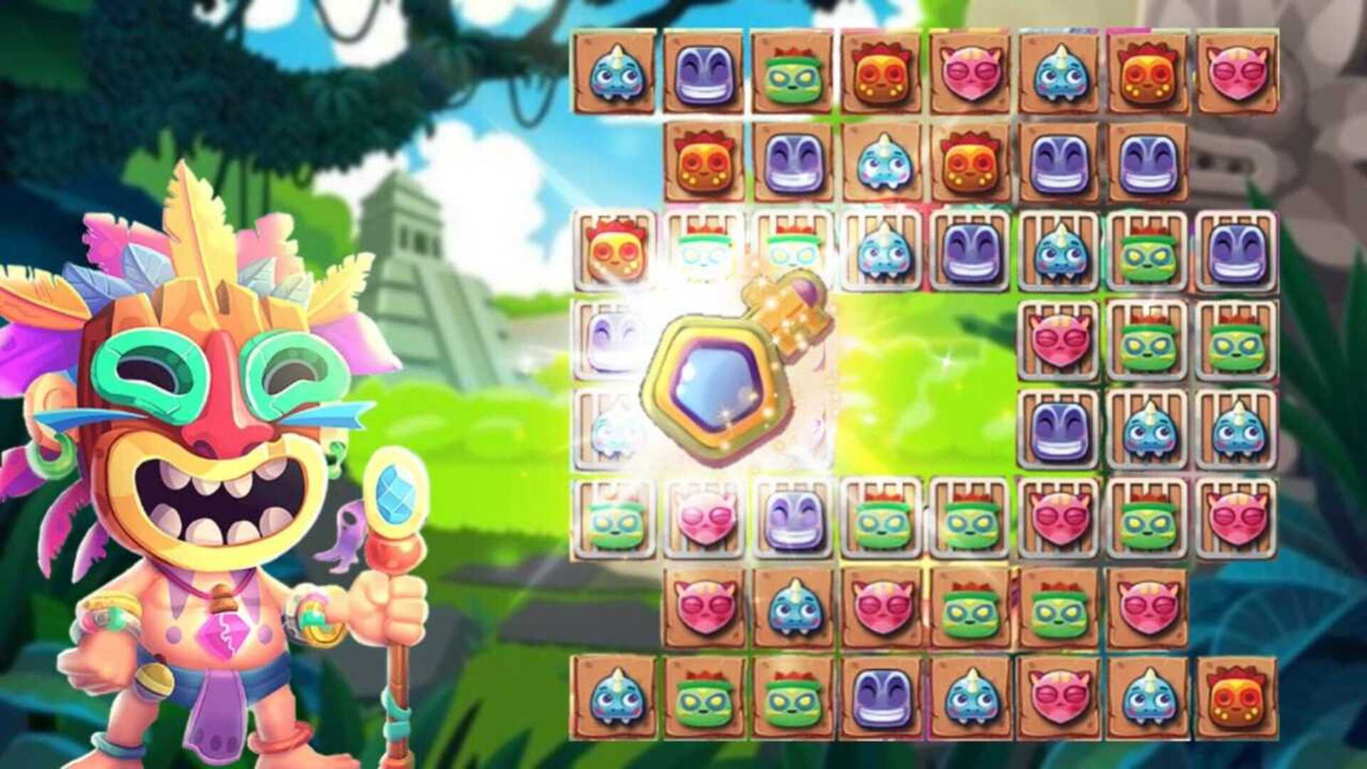 Mayan Jewel: Match 3 Game Game Screenshot