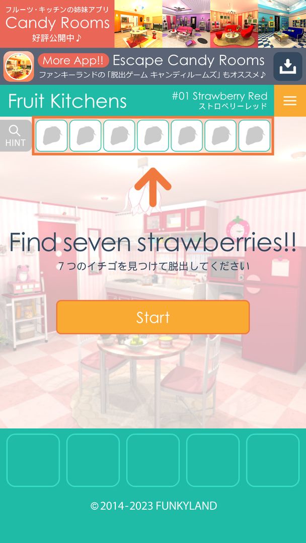Screenshot of Escape Fruit Kitchens