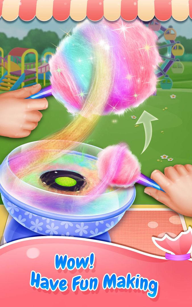 My Sweet Cotton Candy Shop screenshot game