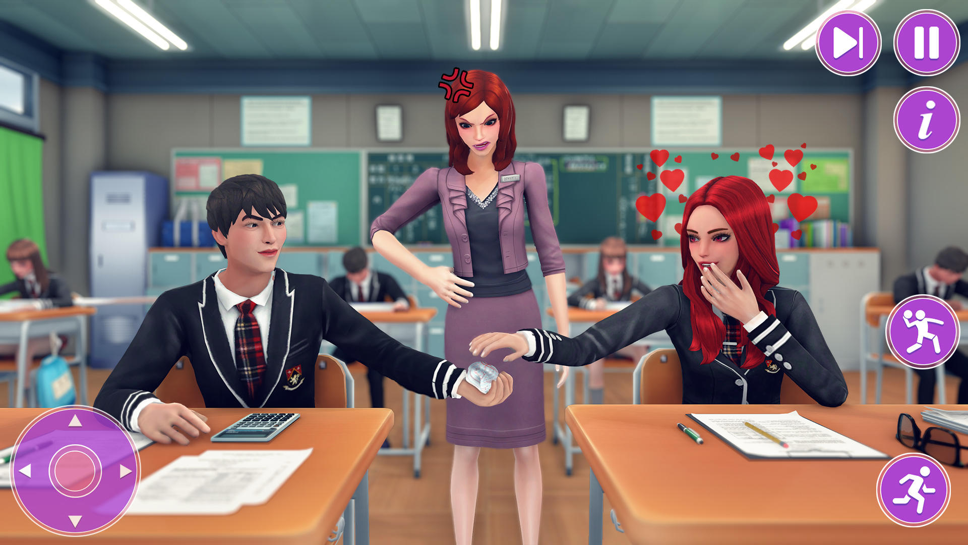 Screenshot of High School Girl Life Days Sim