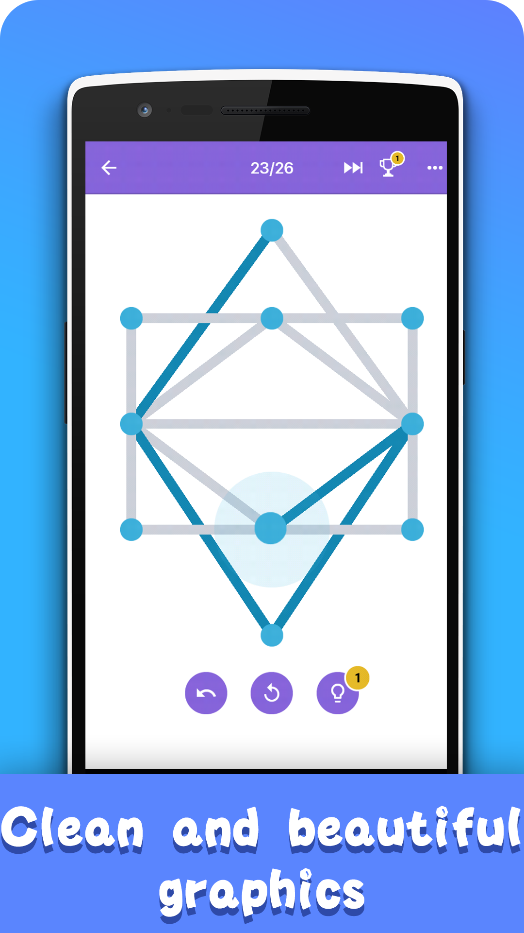 1 Line Drawing: Connect all the Dots screenshot game