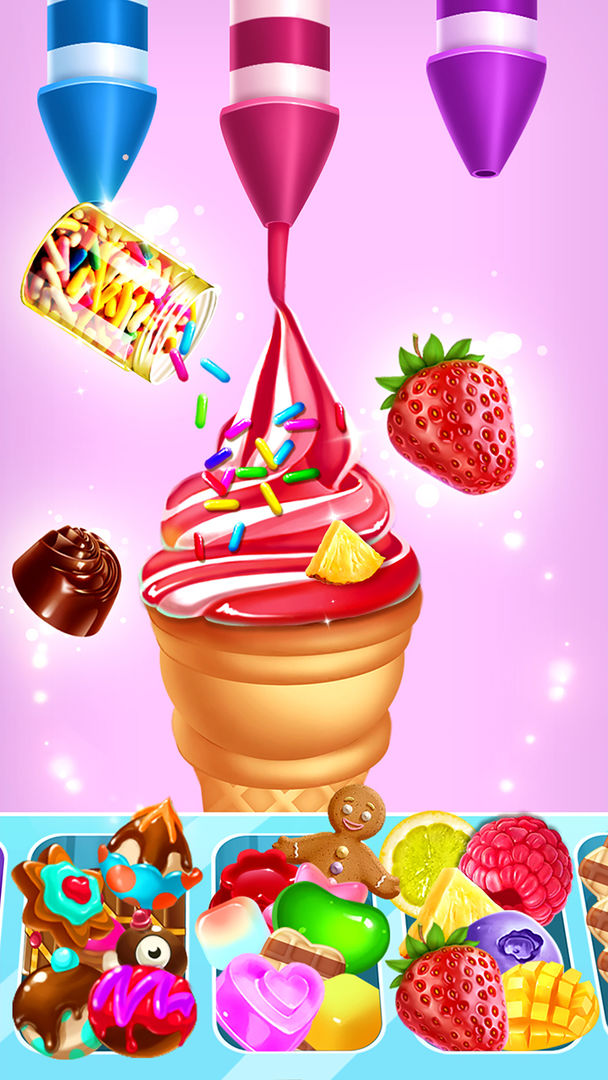 彩虹冰淇淋大师 ภาพหน้าจอเกม