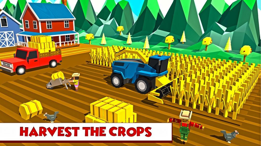Tiny Farmer Family : Building Tycoon & Farming Sim screenshot game