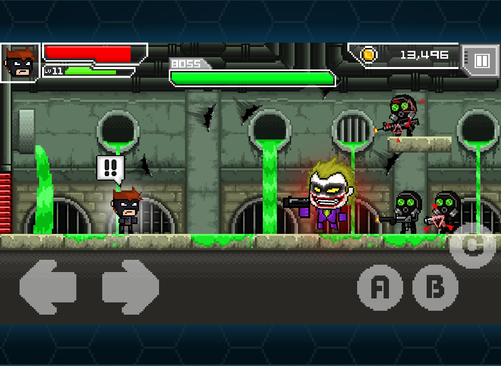 HERO-X Game Screenshot
