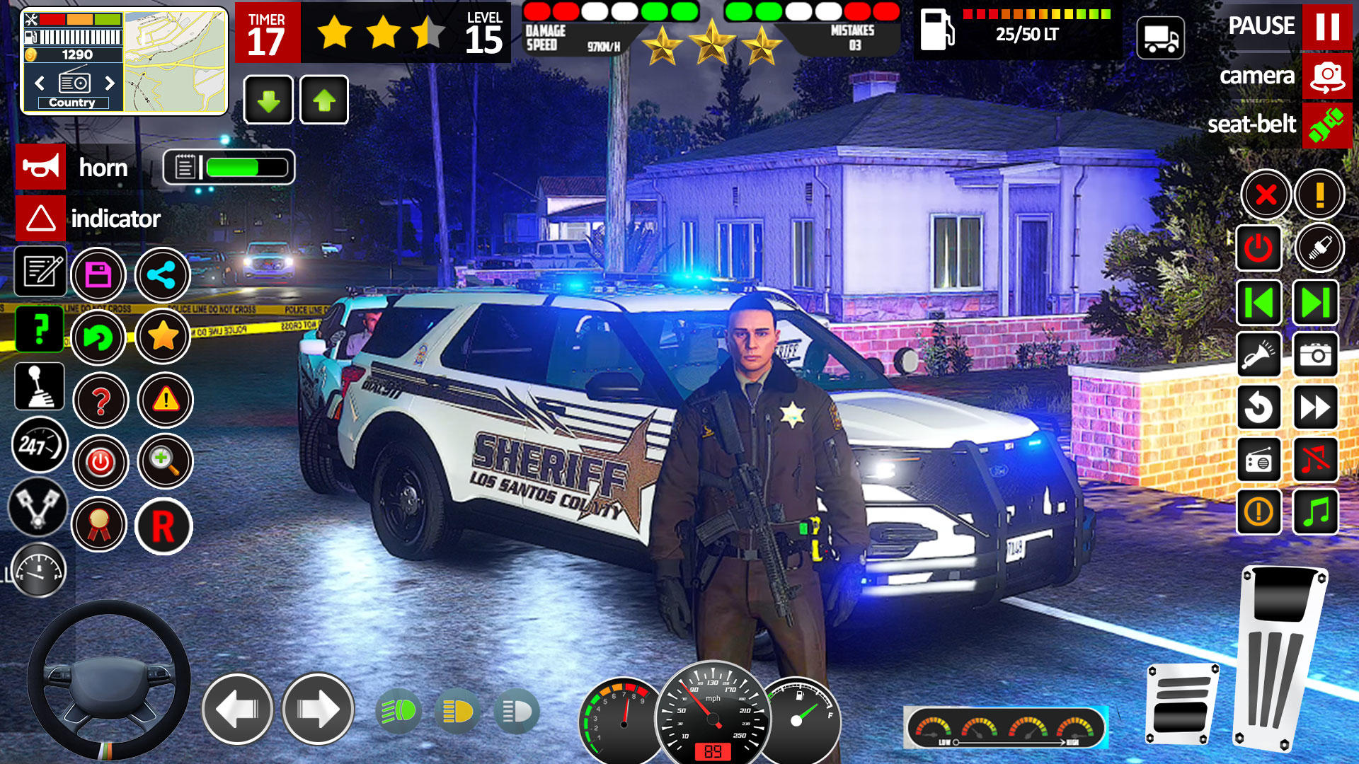 Police Car Chase: City Police ภาพหน้าจอเกม