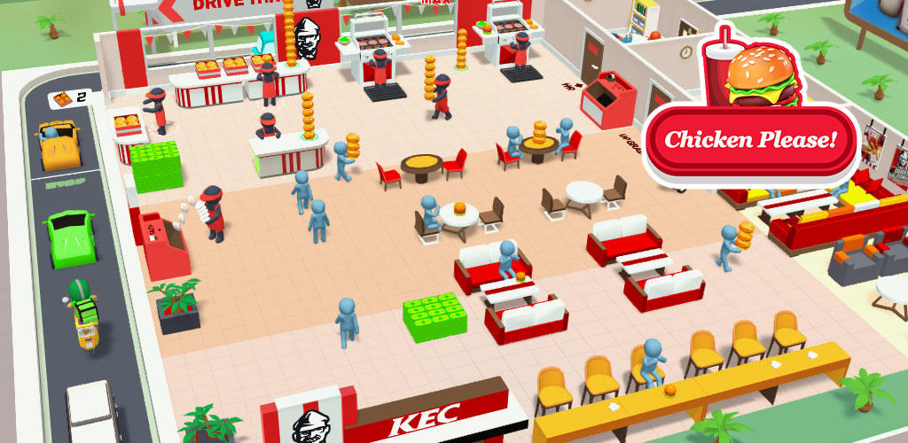 Jogos de hambúrguer jogos de culinária 3D versão móvel andróide
