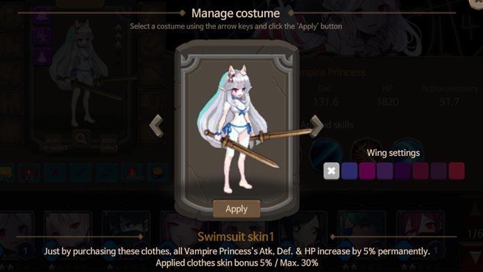 Rogue-like Princess:RPG Game Game Screenshot