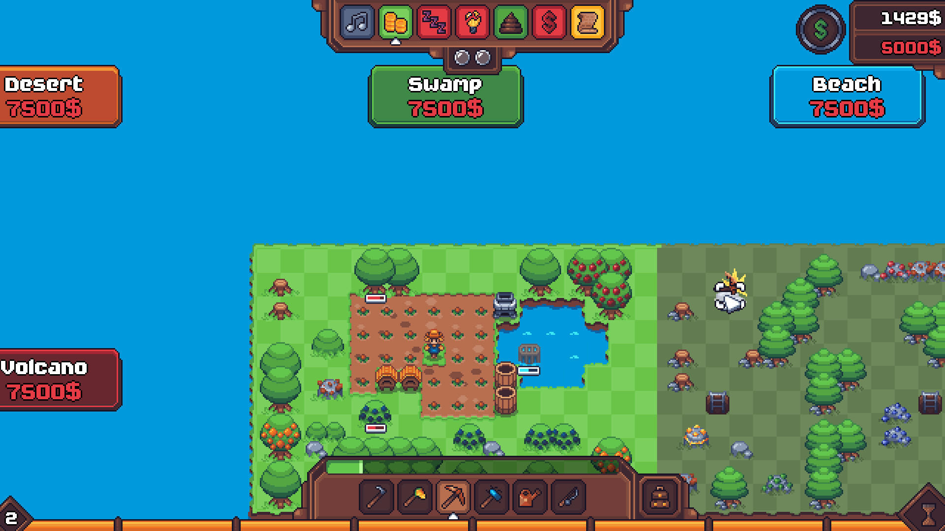 Screenshot of Another Farm Roguelike: Rebirth