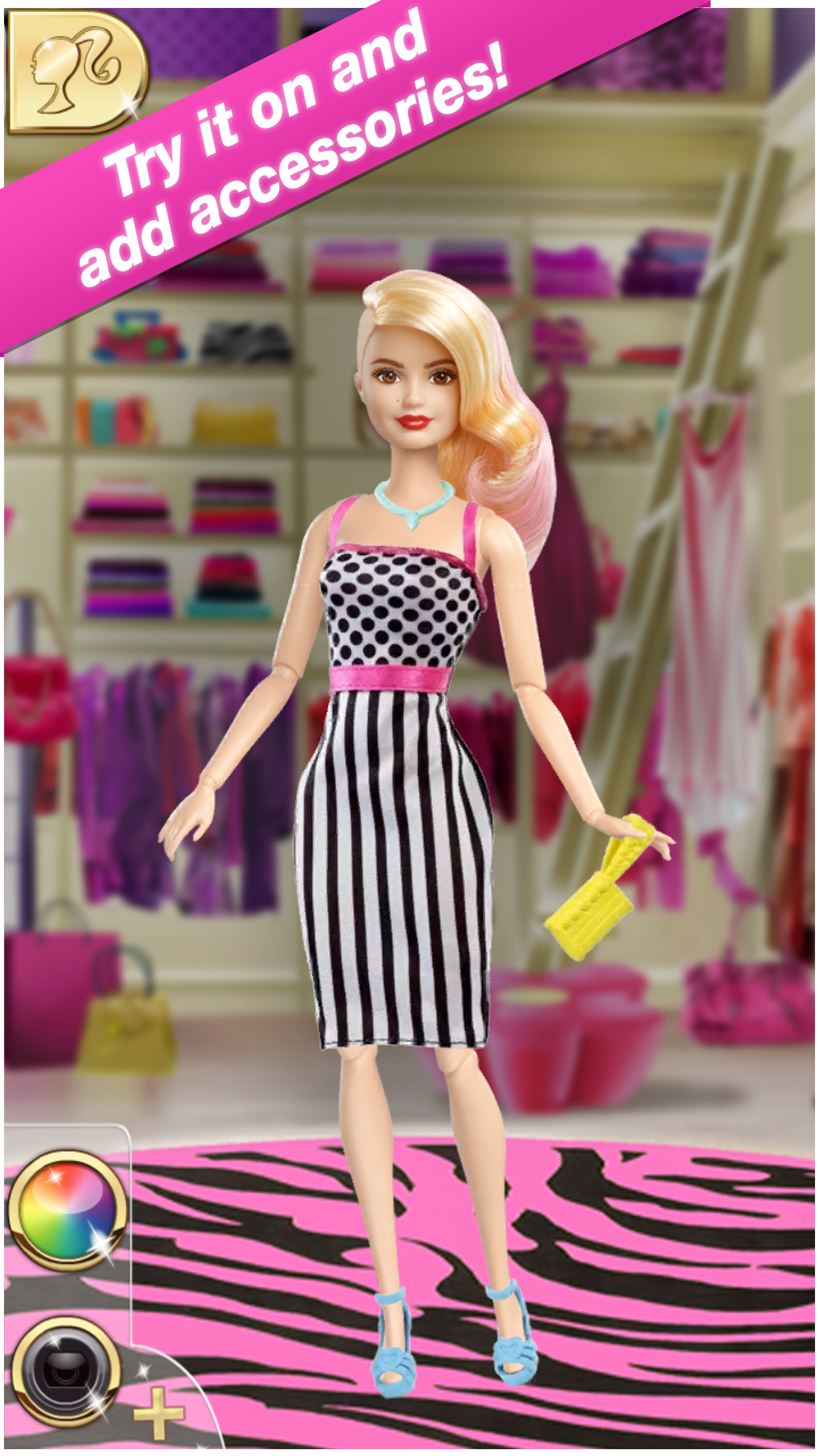 Barbie fashionistas endless closet game sale