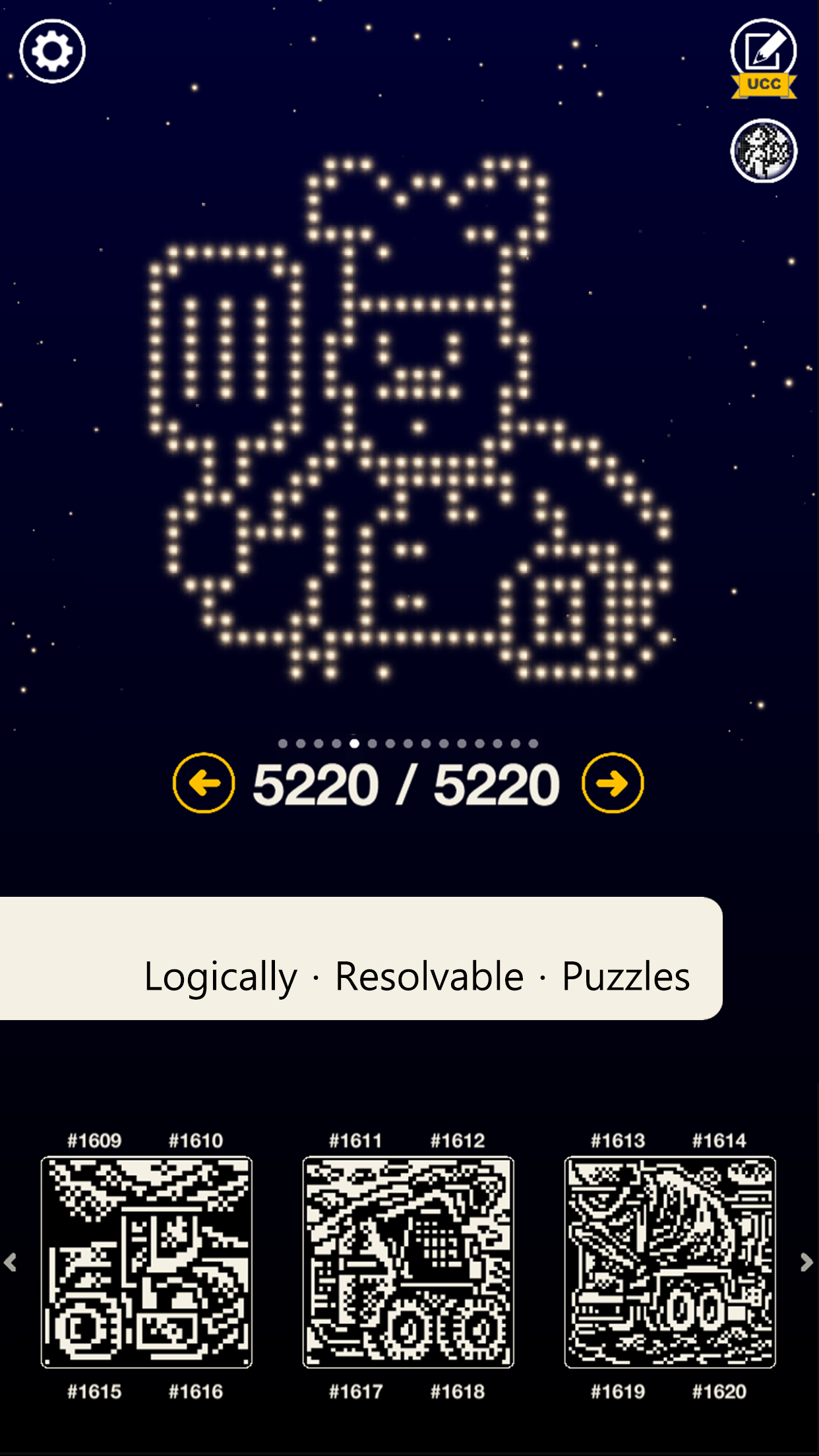 Nonogram galaxy US Game Screenshot
