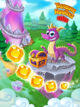 Cuplikan Layar Game Treasure Hunters: free match3 gems