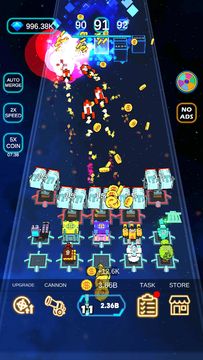 Fireline Merge Defense 3D Game Screenshot