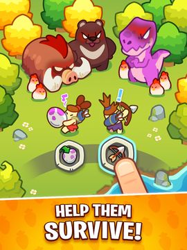 Me is King: Build Tribe Island Game Screenshot