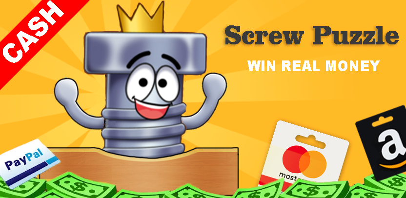 Cash Screw:Win Real Money ภาพหน้าจอเกม