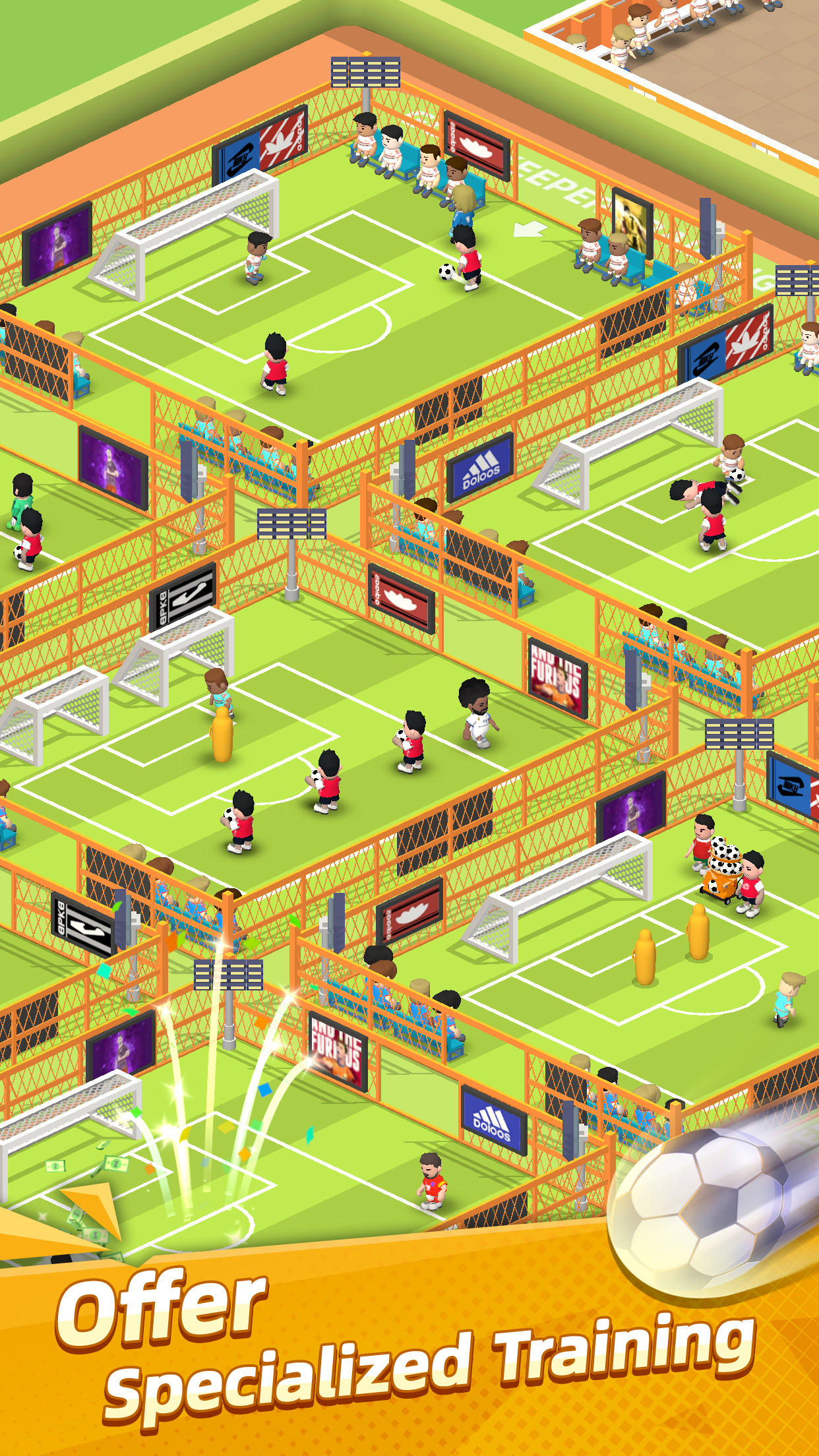 Soccer Empire-The Dream Begins Game Screenshot