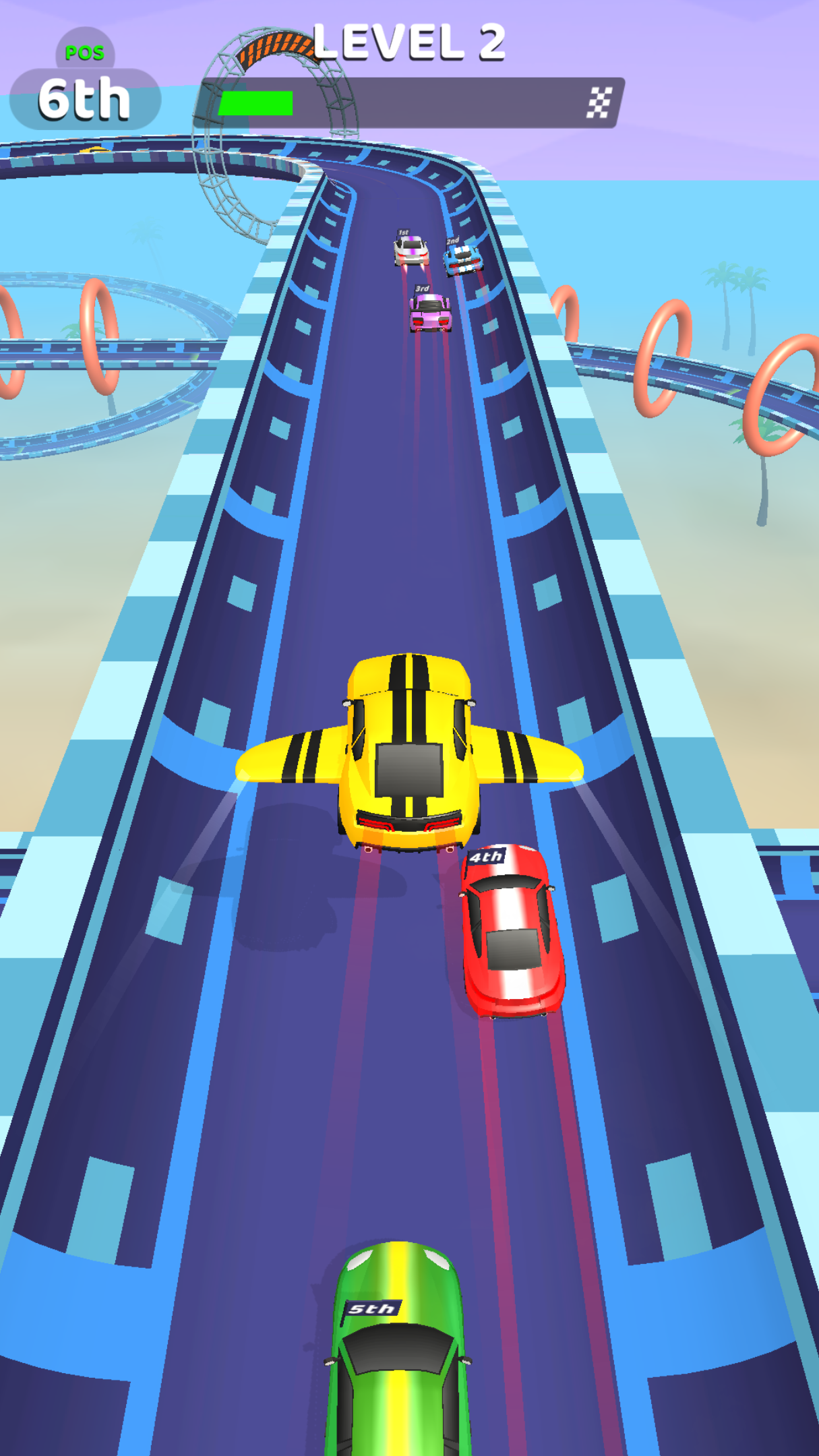 Screenshot 1 of Mini-Autorennen - 3D-Autospiele 1.0