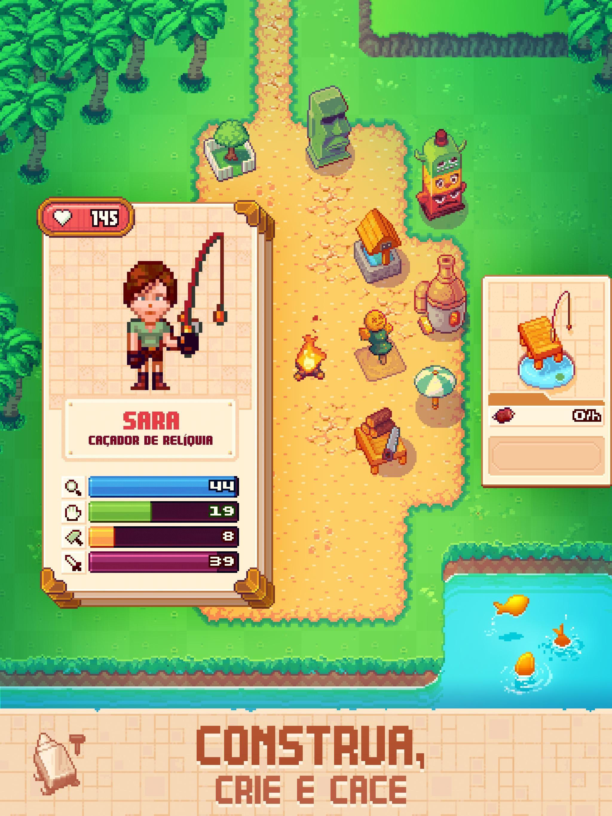 Captura de Tela do Jogo Tinker Island Ilha de Aventura