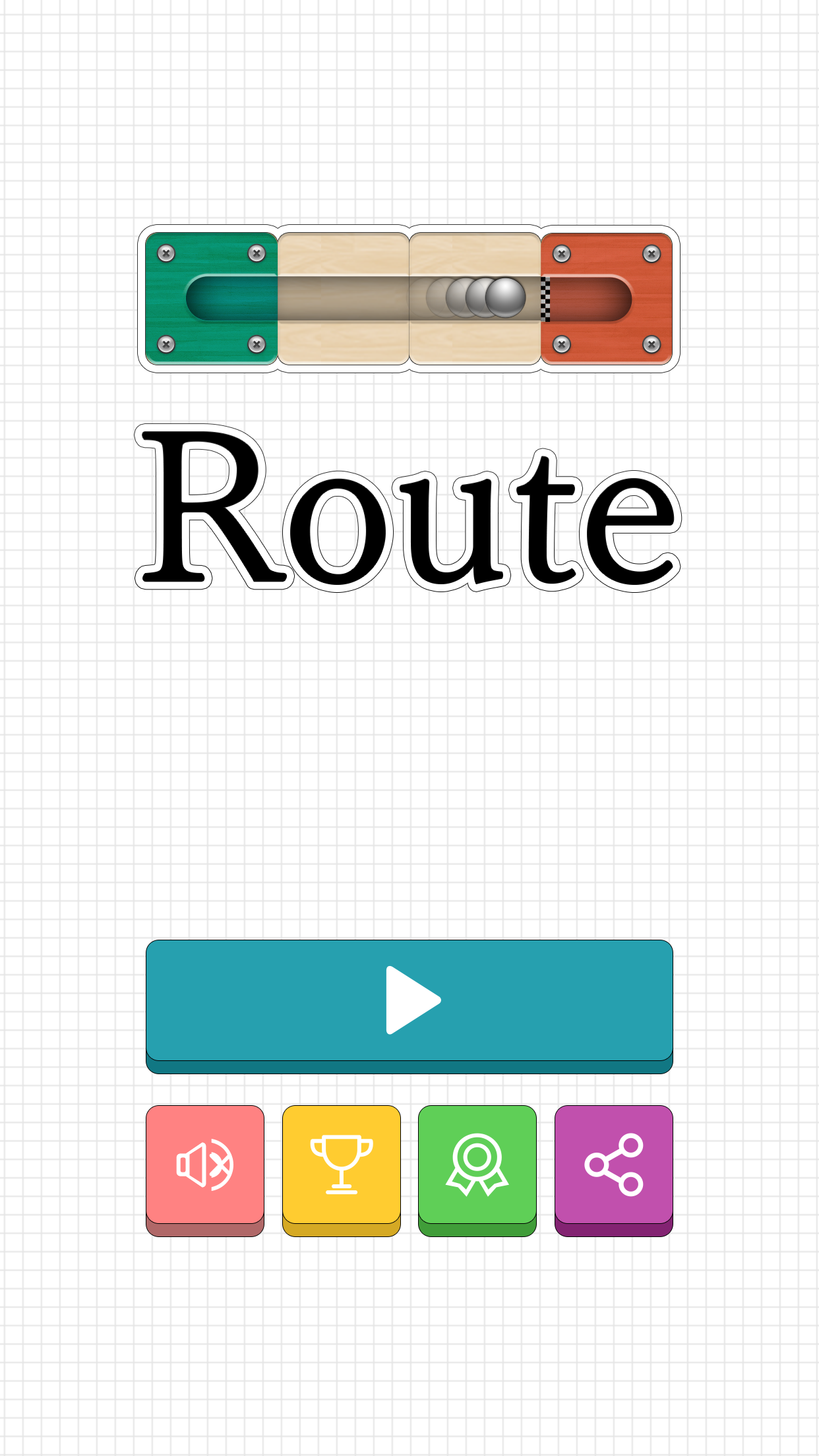 Route - slide puzzle game 게임 스크린샷