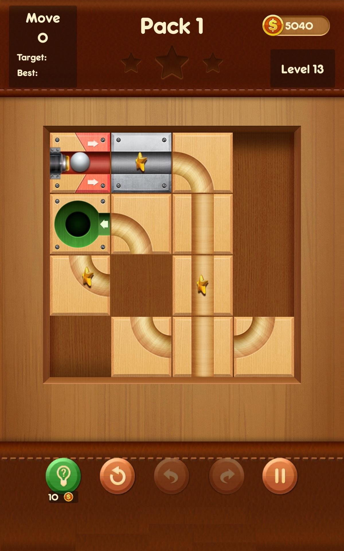 Screenshot of Ball Rolling Puzzle
