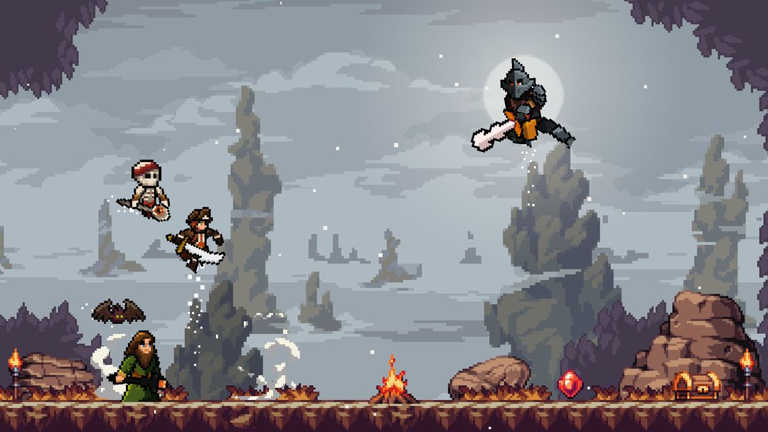 Screenshot of Apple Knight Action Platformer