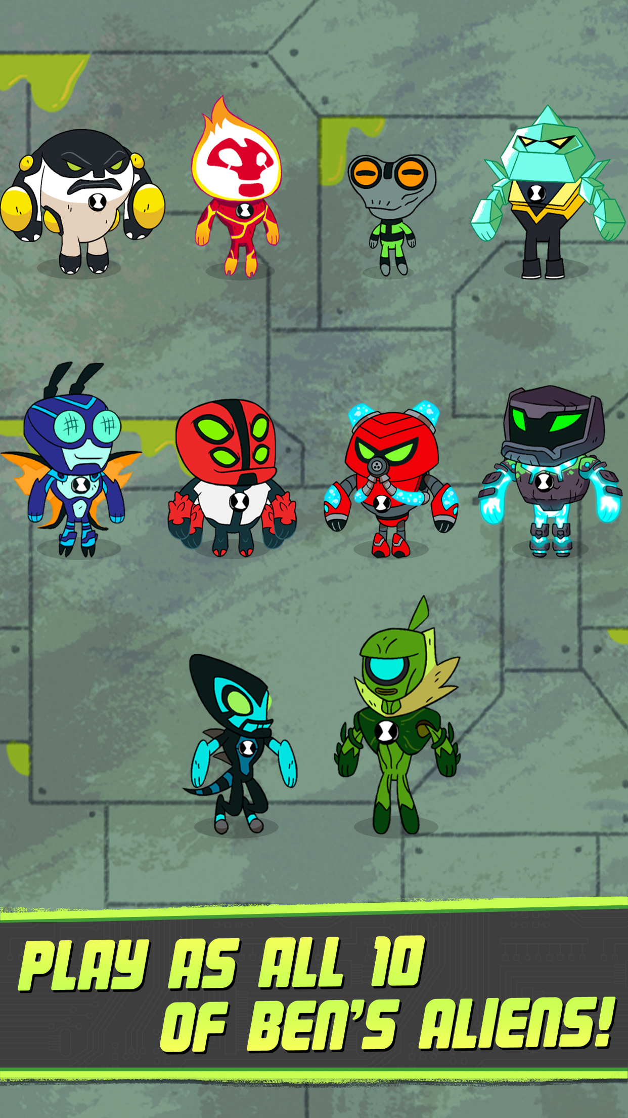 Ben 10 - Super Slime Ben Game Screenshot