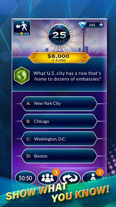 Screenshot of Who Wants to Be a Millionaire?