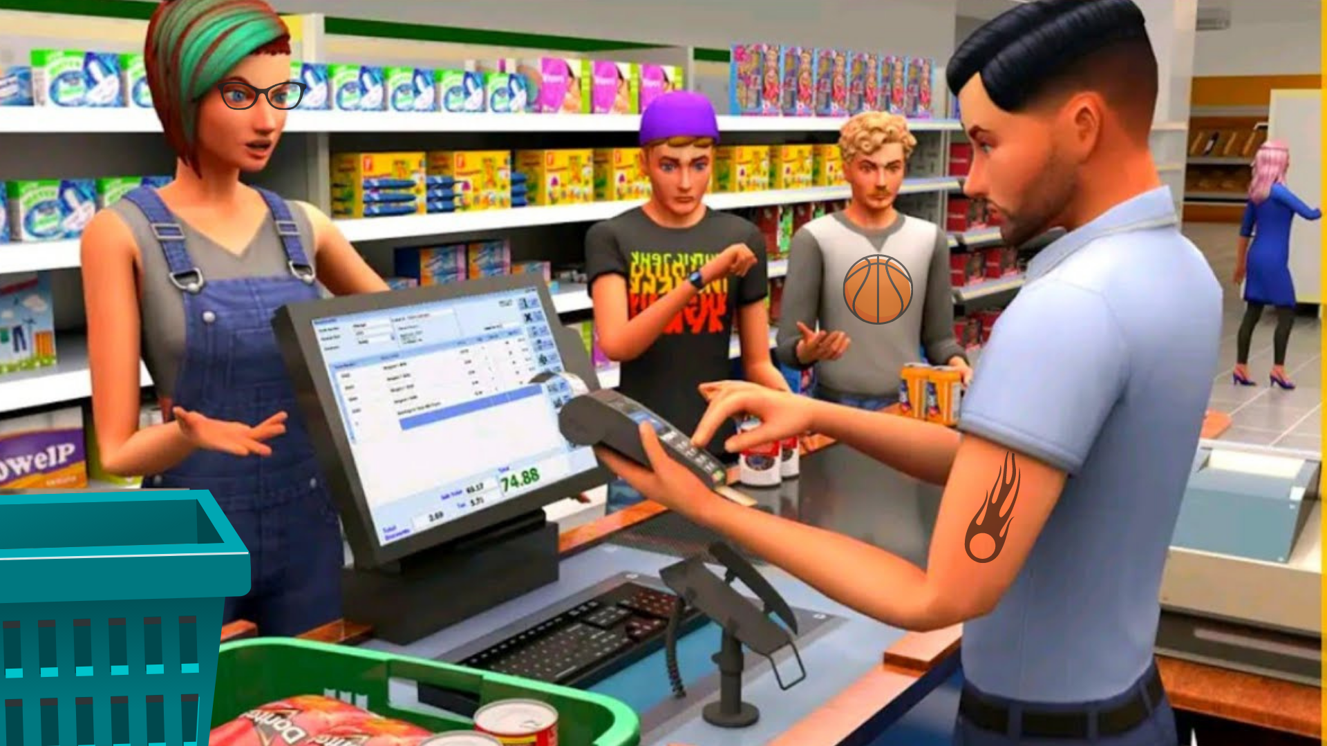 Screenshot 5 of Supermarket Cashier-Mall Shop 