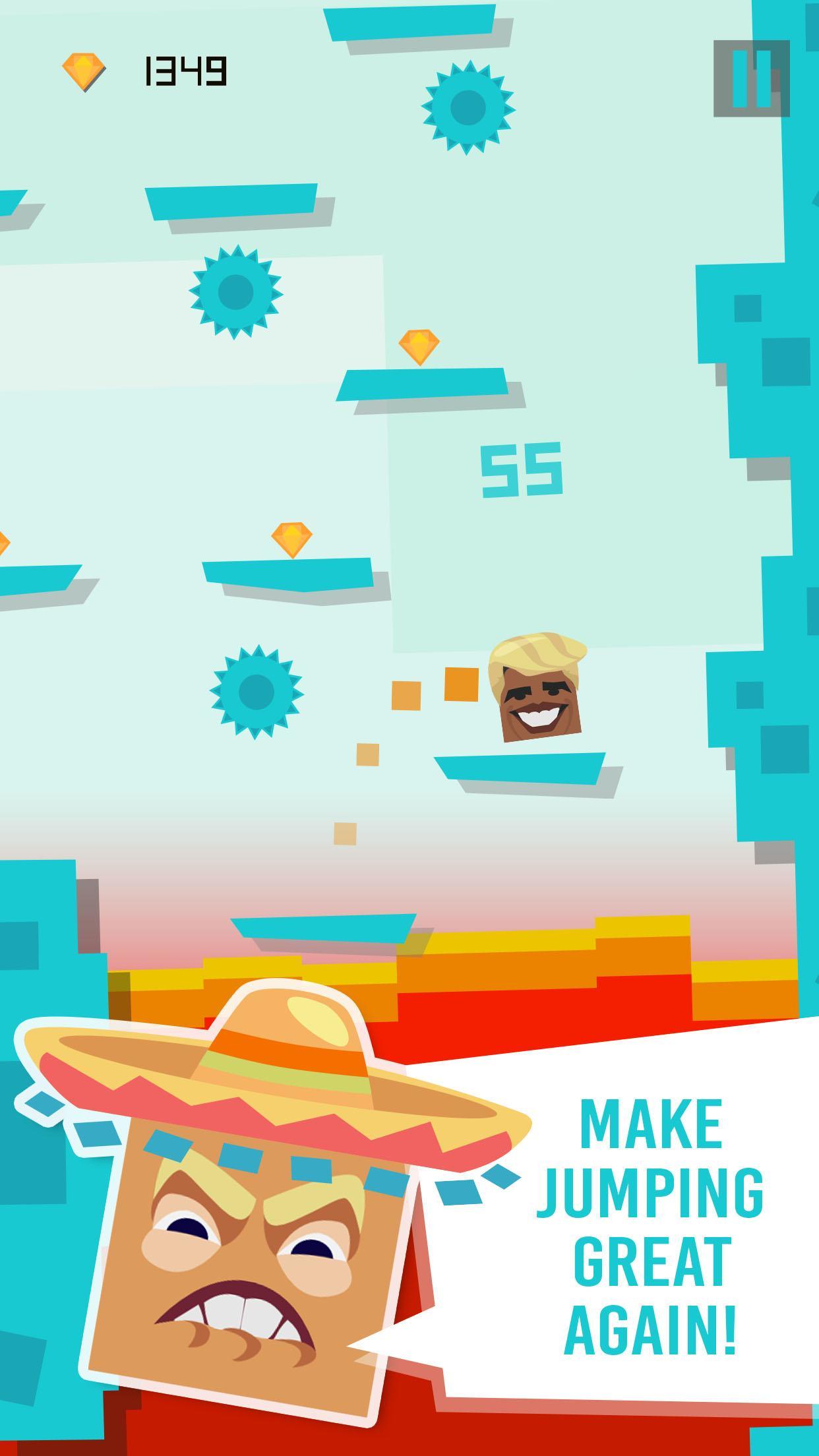 Jumping Joe! - The Floor is La Game Screenshot