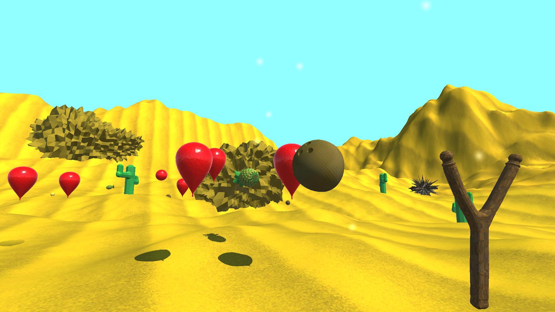 Balloon Defense VR Game Screenshot