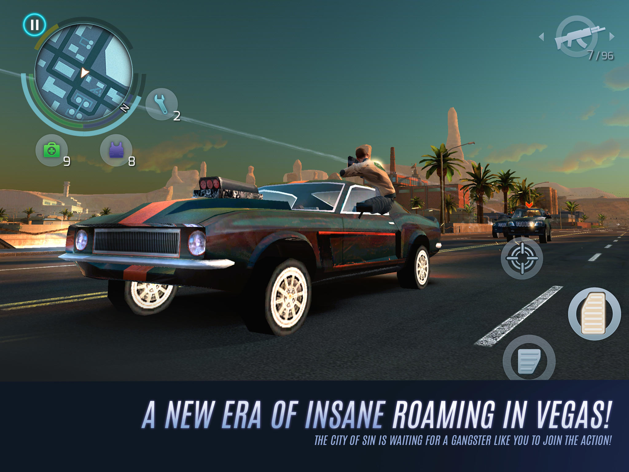 Gangstar Vegas: World of Crime ภาพหน้าจอเกม