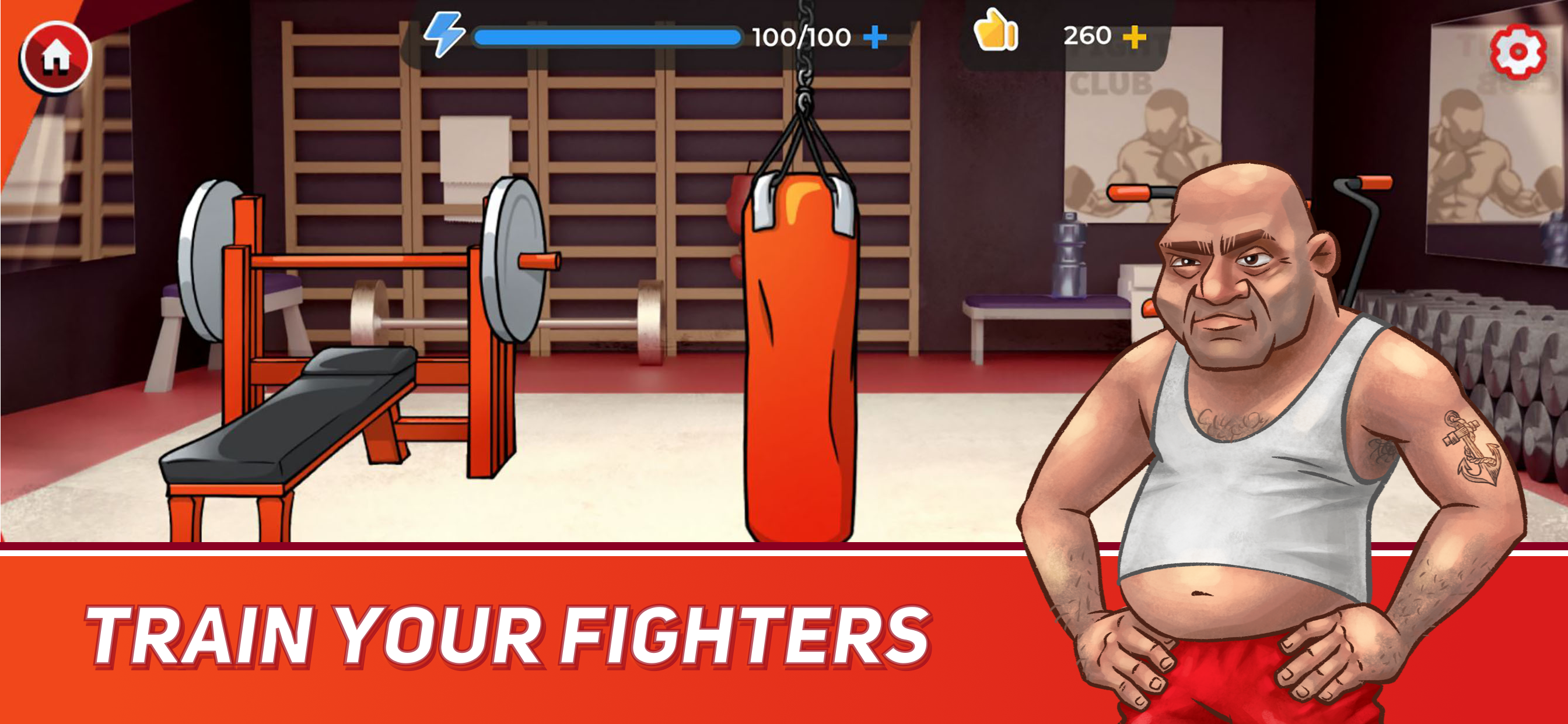 POP MMA Fighting game Game Screenshot