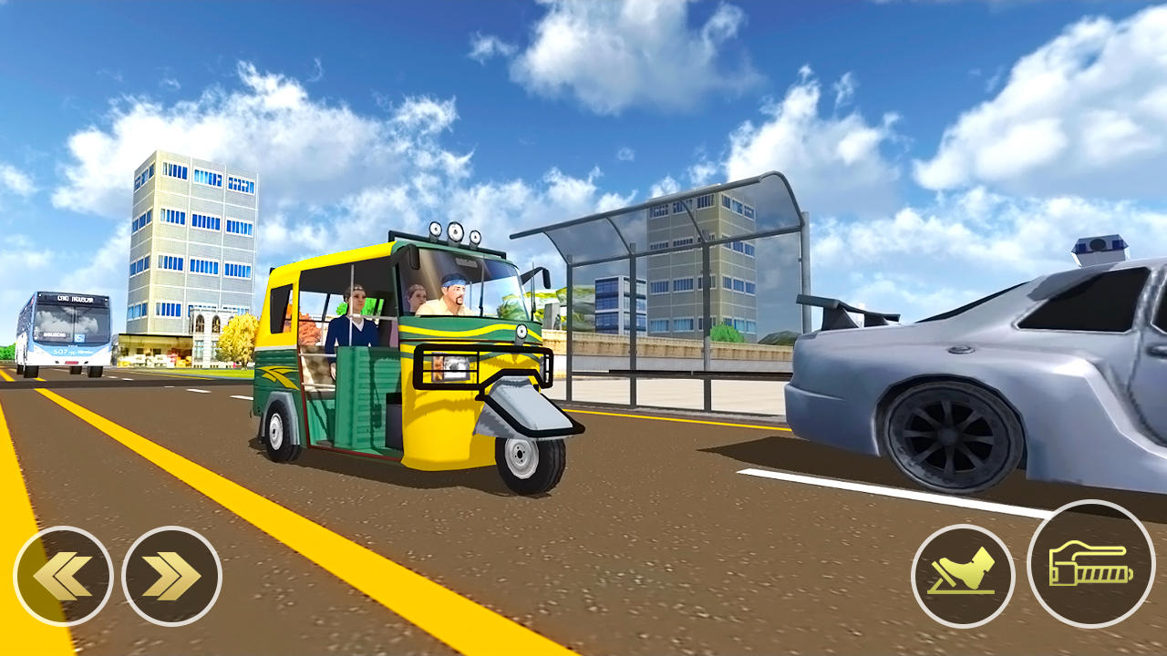 Screenshot of Modern Tuk Tuk Auto Driving