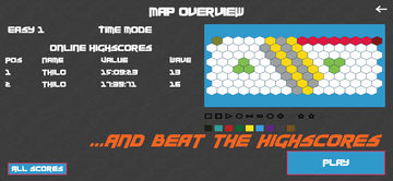Shapes TD Game Screenshot