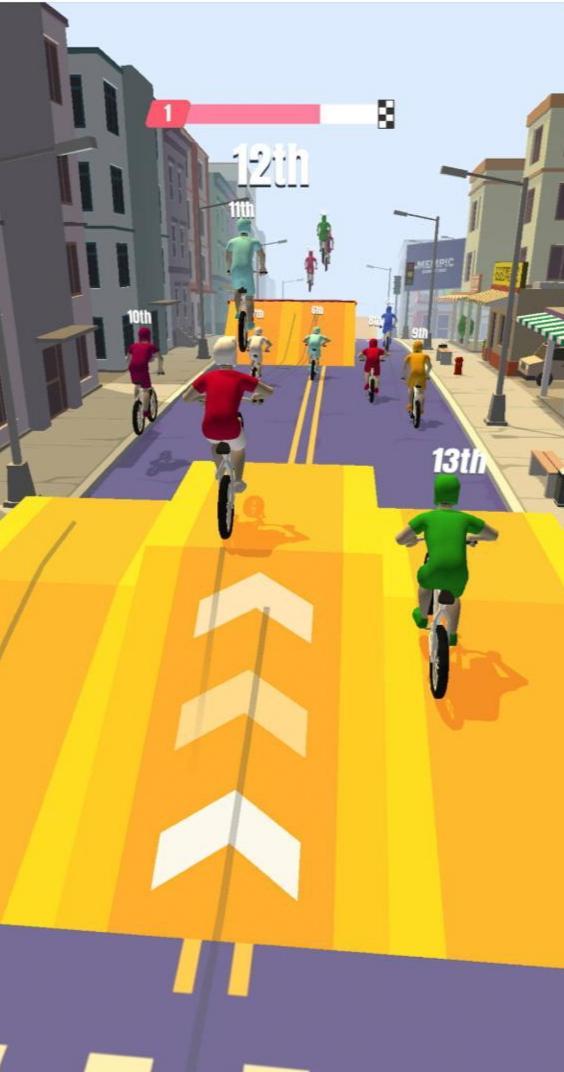 Screenshot of bike rush 2!