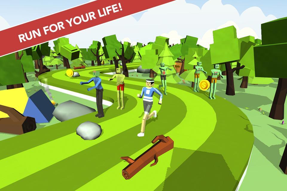 Zombies Chasing Me Game Screenshot