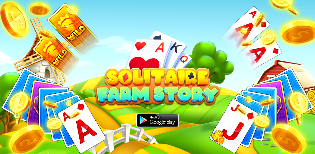 Banner of Solitaire-Kartenspiel Farm Story 1.0