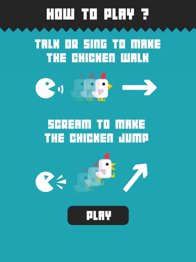 Chicken Scream screenshot game