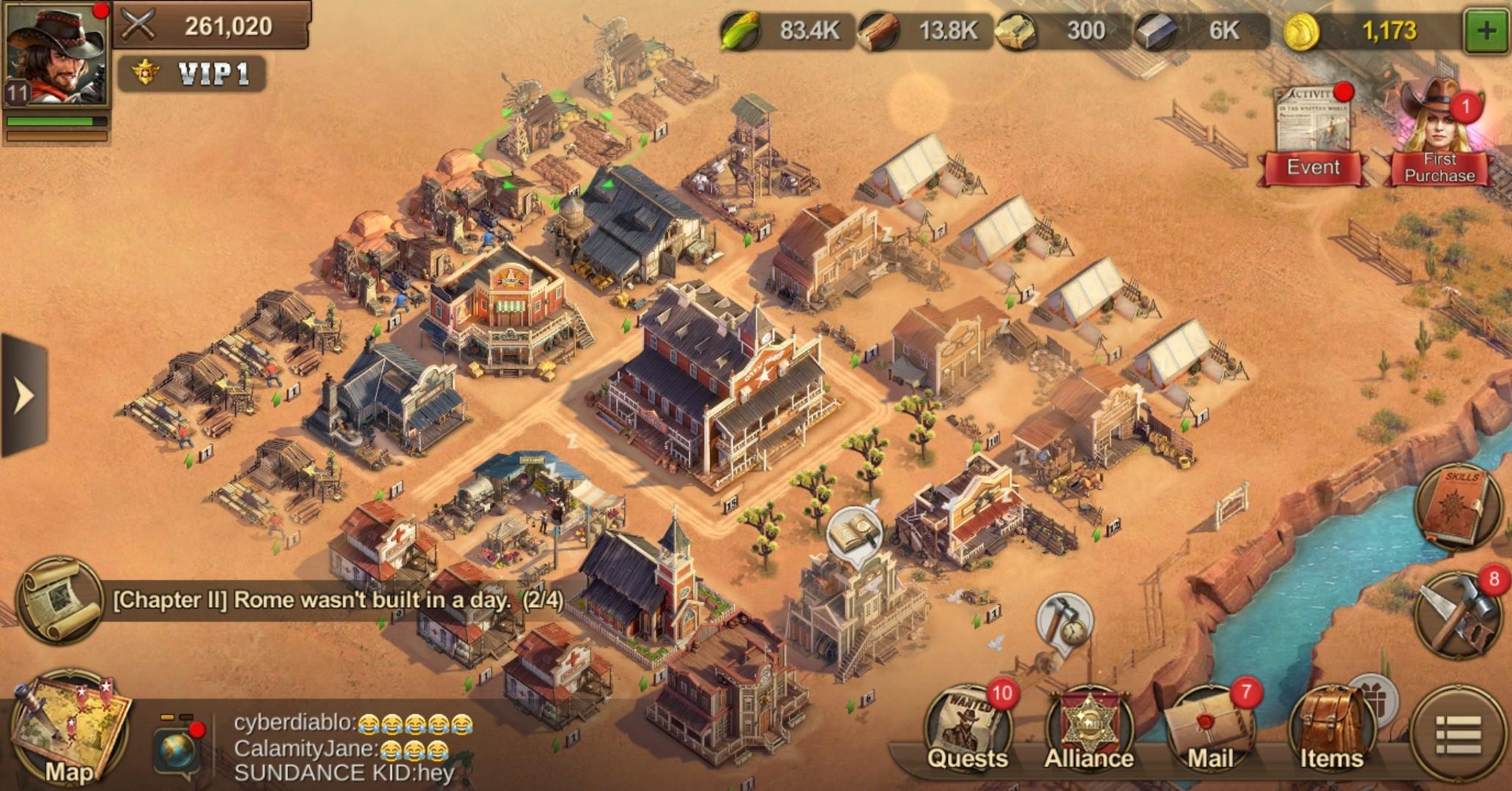 Wild Frontier: Town Defense Game Screenshot
