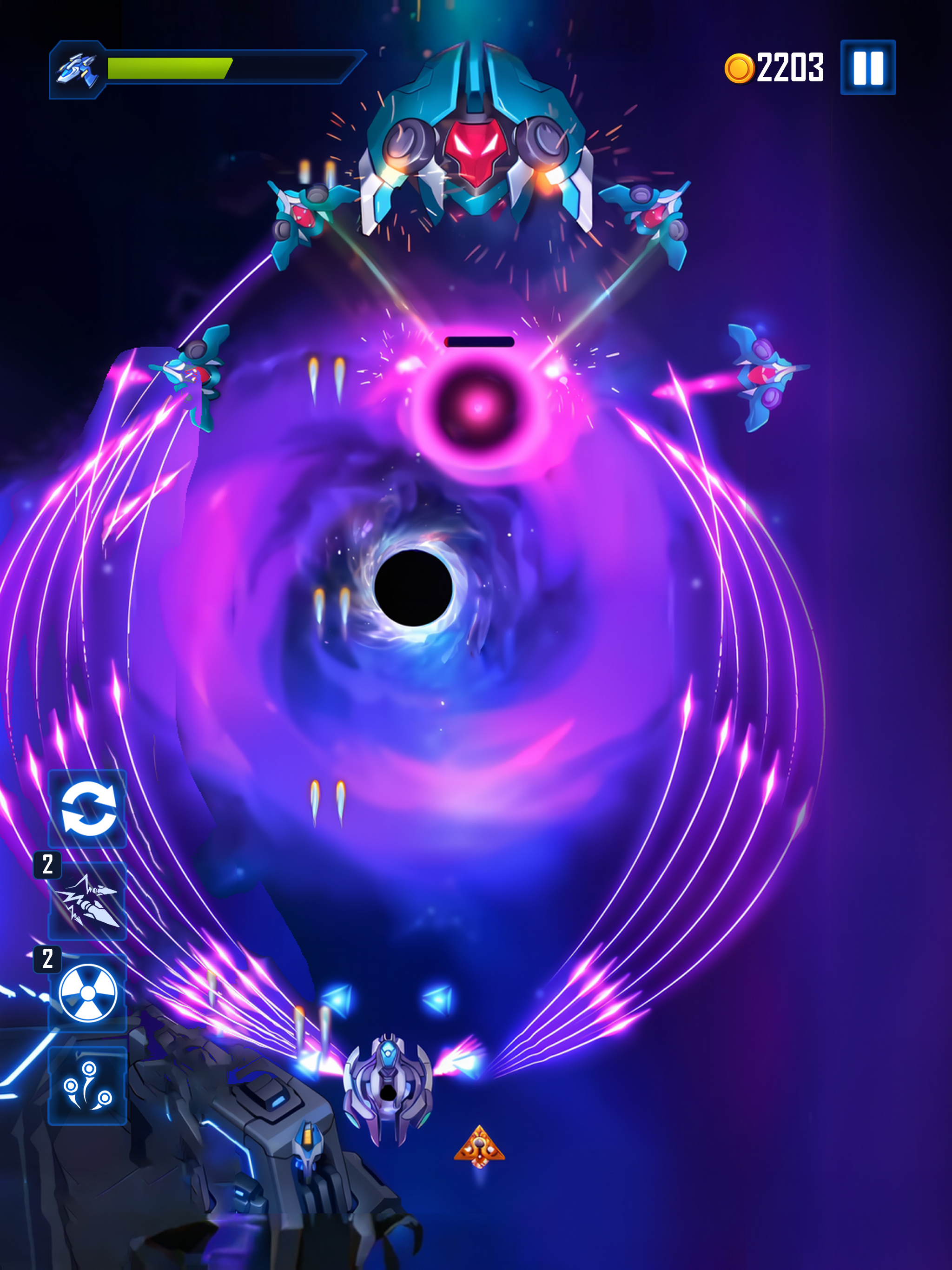 WindWings: Space Shooter Game Screenshot